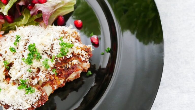 #48 / Delicious vegan lasagna / 絶品 ヴィーガン ラザニア