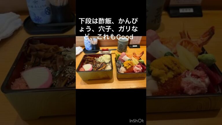 【千葉印西市・扇寿司】印西市の扇寿司で松ちらし（2段）いただきました。旨い！#扇寿司 #寿司 #鮨 #印西市 #印旛日本医大