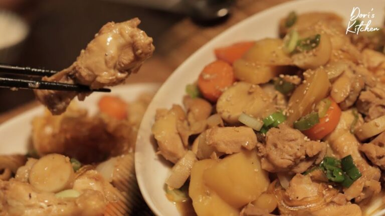 家で簡単に作って食べる甘じょっぱいチムタクレシピ