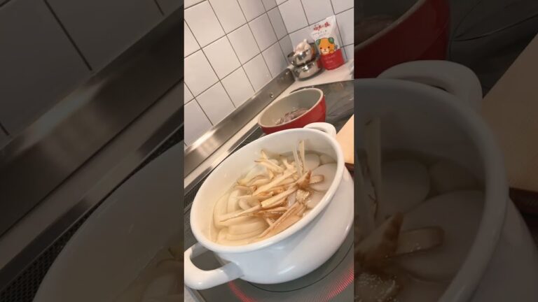 ヤリイカと大根煮