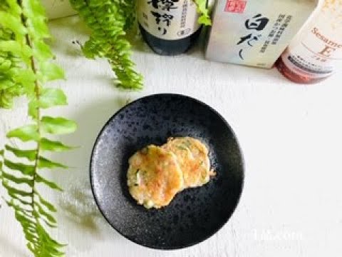 豆腐とカニカマでお焼き♪