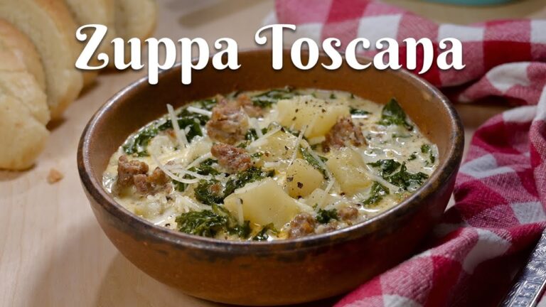 CROCKPOT ZUPPA TOSCANA: Easy Recipe for the Most Delicious Italian Sausage, Potato & Kale Soup