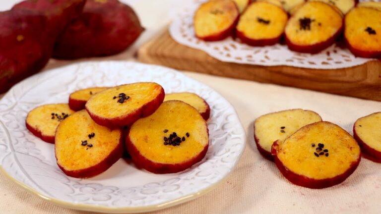さつまいものアイスボックスクッキーの作り方【簡単お菓子作り】 / Sweet Potato Cookies recipe