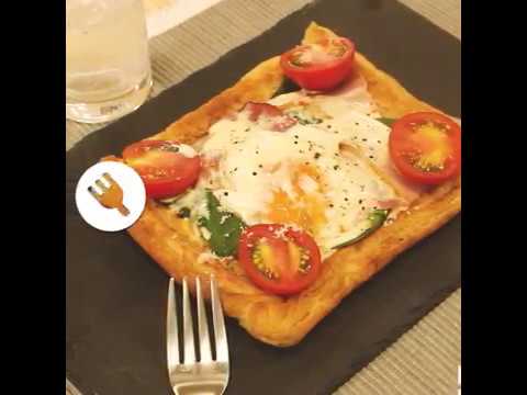 彩り豊かなおもてなし シーザーサラダパイ