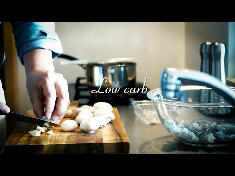 【低糖質イタリアン】アヒージョ・パスタ・豚しゃぶでダイエット