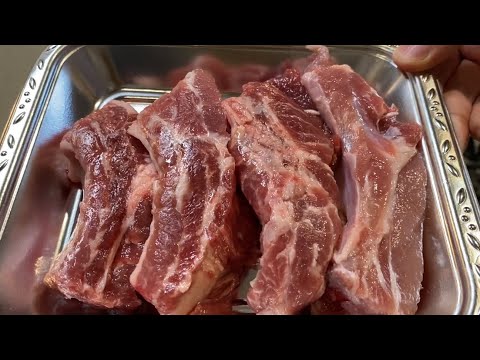 スペアリブをオーブンで焼いてみた