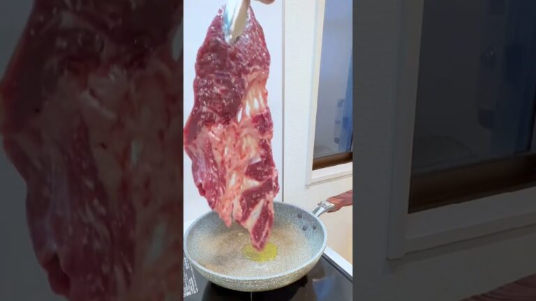 硬い肉を柔らかくする方法 ステーキ #shorts