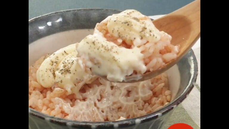 ご飯だけで驚愕のウマさ！ケチャマヨめし