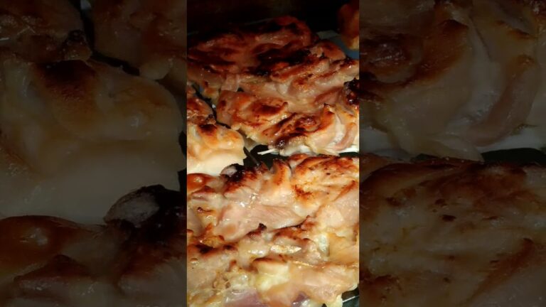 鶏肉モモ肉の味噌漬け焼き