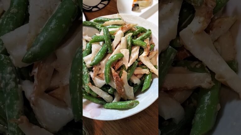 ちくわインゲン　11月26日　＃Shorts