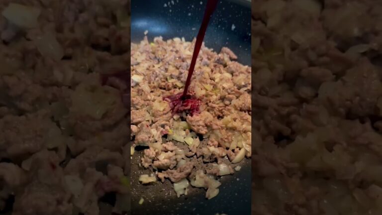 【ボロネーゼ】お肉のパスタ。ミートソース！ #レシピ #food #料理 #cooking #イタリアン #パスタ