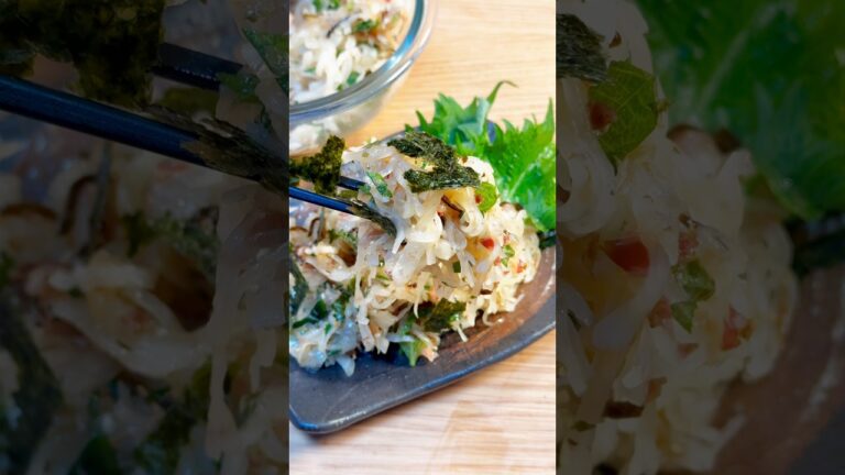 腸活にも超活躍！大根のさっぱりおかか和え🤤