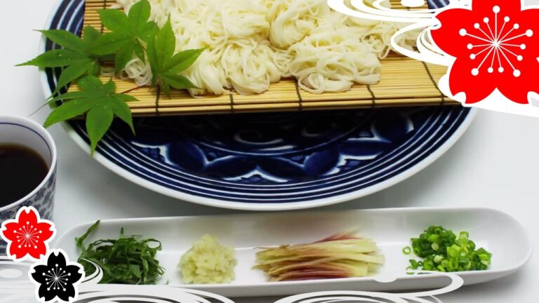 そうめんのつゆと薬味✿そうめんの作り方【日本料理レシピTV】