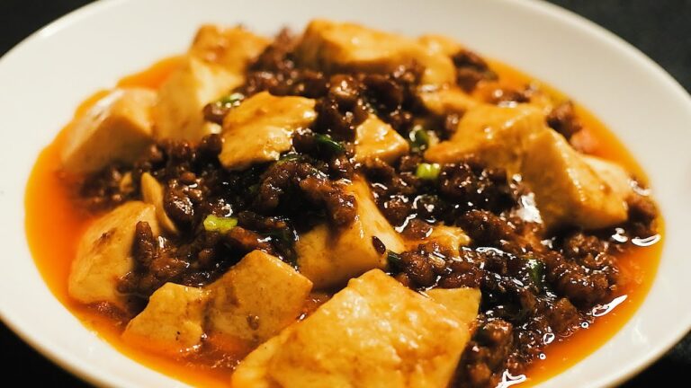 深夜に食べたい麻婆豆腐の作り方
