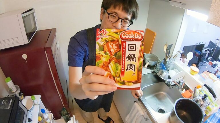 【簡単】ホイコーローを作ろう(キャベツと豚肉のお味噌汁も）