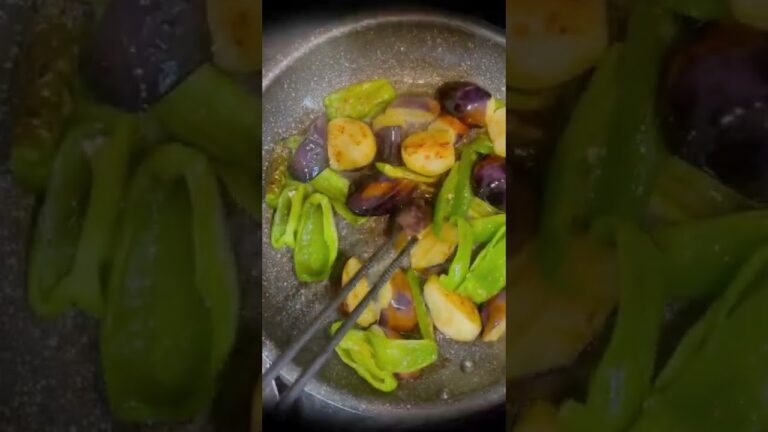 茄子とピーマンの揚げ浸し