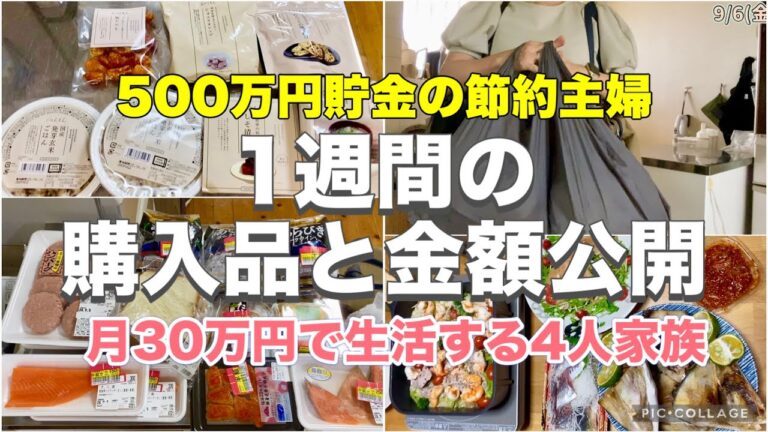 【購入品/使った金額公開】庶民のリアルな買い物。割引ハンター。4人家族、共働き。セリア/ダイソー/半額/  #節約主婦　#購入品　#家計簿