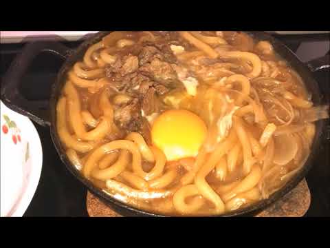 すき焼きうどん