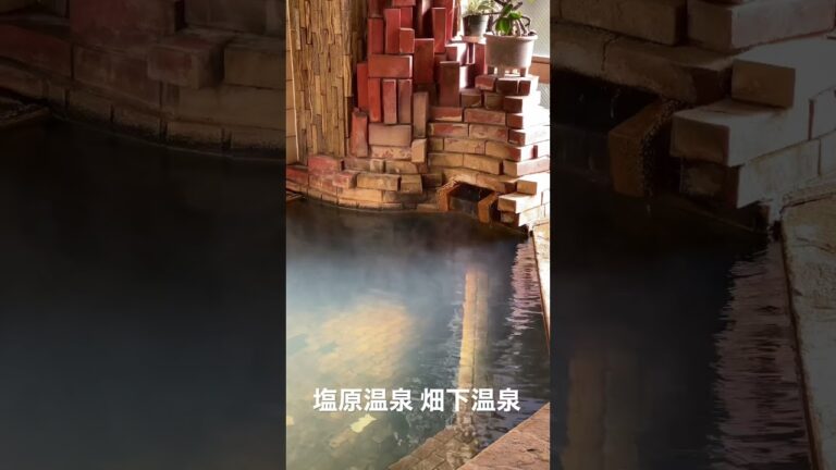 はまぐりのお吸い物のような薄にごり湯〜塩原温泉郷
