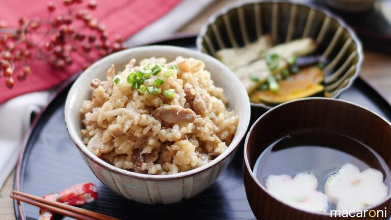 切り餅 で 簡単 もっちり。 ねぎ豚もちの甘辛 おこわ の レシピ 作り方