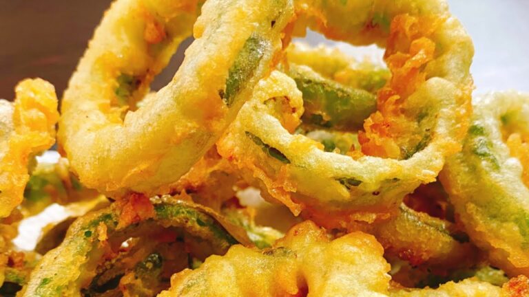 超簡単だけどこれがまた最高に旨いんだわ！『やみつき無限クリスピーピーマン』Addictive Crispy Green Peppers　低糖質　피망　青椒　الفلفل　唐揚げ　天ぷら　Karaage