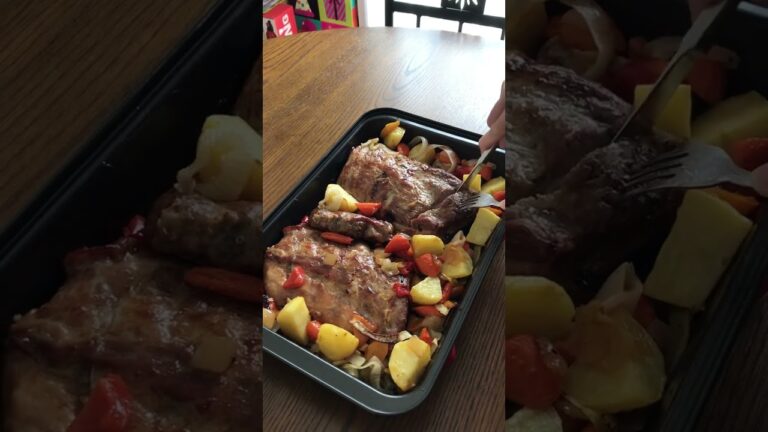 Baked spare ribs (スペアリブ焼き) 烤排骨