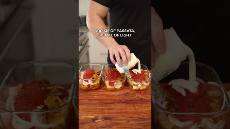 Glass Bowl Butter Chicken with 53g Protein #fatloss #shorts #shortsfeed #shortvideo #youtubeshorts