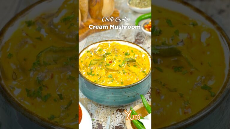 Chilli Garlic Cream Mushroom