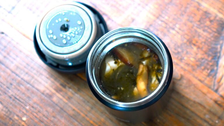 【ダイエット】スープジャーに入れるだけ『あおさの味噌汁』【簡単】#shorts