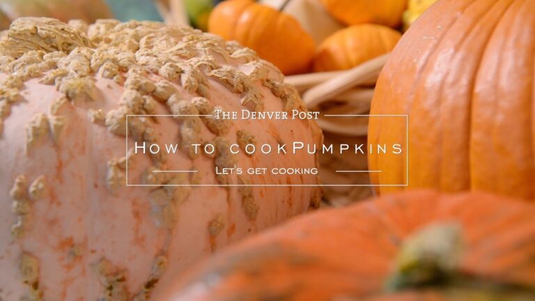 How to cook a Pumpkin and make Pumpkin Puree