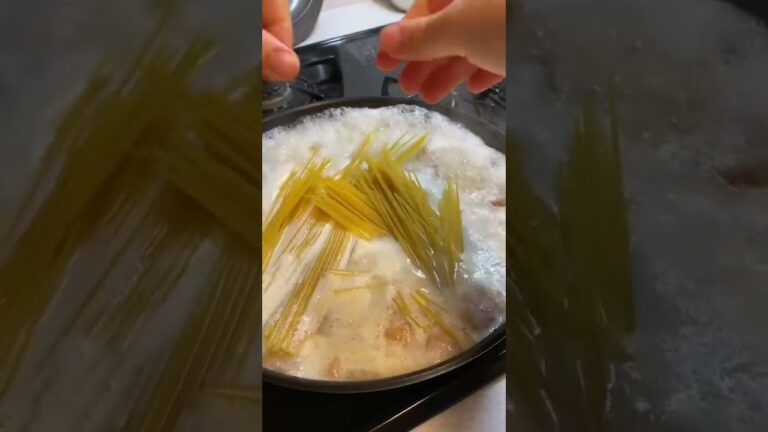 どんなパスタも一つの鍋で作れます！！！