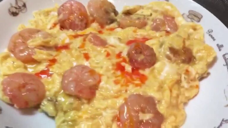 エビ玉（簡単まかない料理）