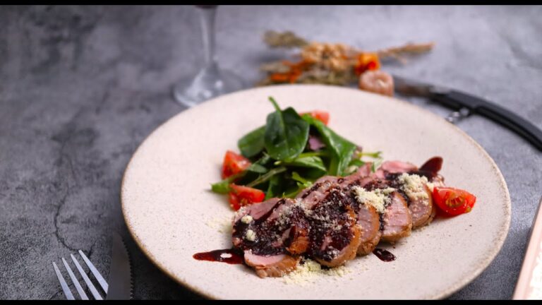 チョコで作る絶品イタリアン　豚肉のタリアータ