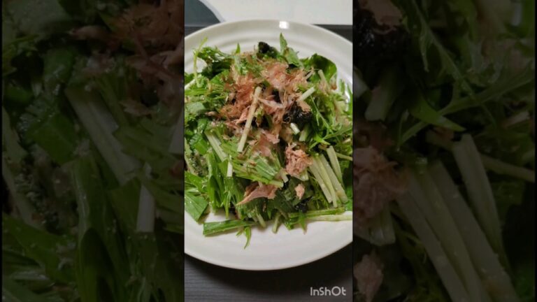 【水菜大量消費】#shorts #簡単レシピ
