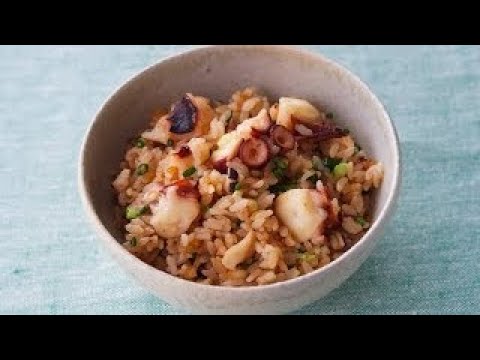 だしいらず！たことねぎの炊き込みごはんのレシピ　|　料理サプリ