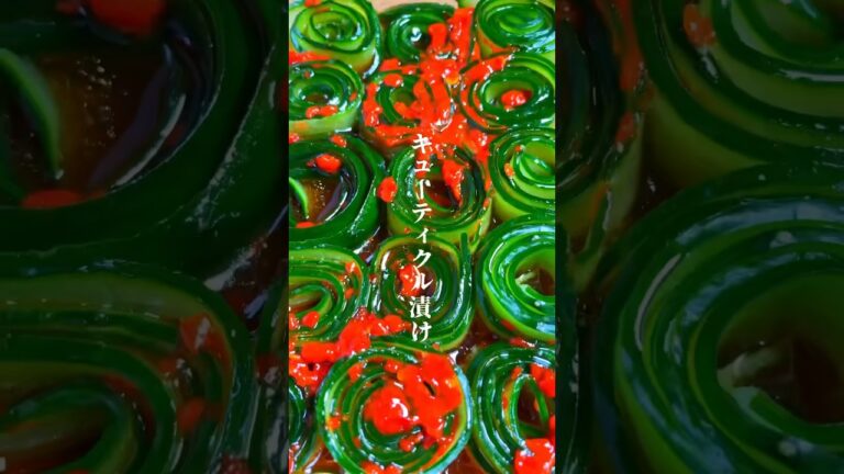 これとんでもなくうめぇ〜🤤海外でバズってるきゅうりを私の自家製だれに漬けたら最高に美味しかったので紹介します。 #ダイエット #簡単 #節約レシピ #shorts