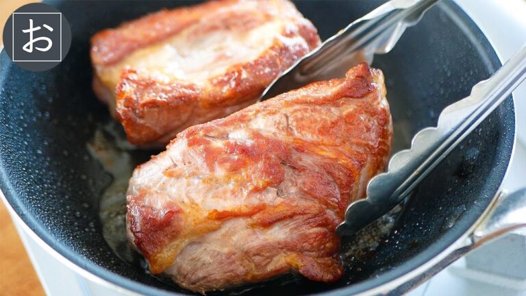 [焼豚] チャーシューの作り方 [家中華] How to make Char-siu (grilled pork)