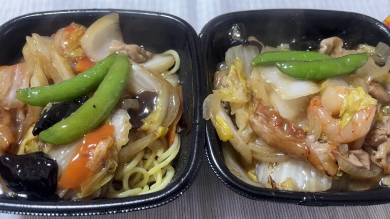 ほっともっと【新発売】中華あんかけ麺＆海鮮中華あんかけ麺