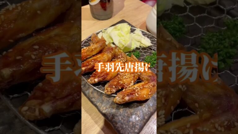 手羽先唐揚専門店で一番🍺がすすむ料理はこれ！ #shorts #唐揚げ #手羽先 #尼崎