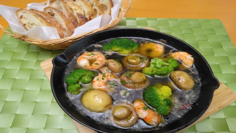 えびとマッシュルームのアヒージョ 2023.11.1放送