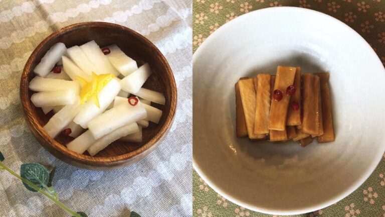 大根1本を使った2種類の簡単で美味しいお料理。