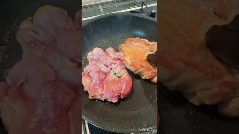 【鶏モモ肉】木の子と生姜クリーム煮🍽おいしそうと思ったら〜#チャンネル登録お願いします #inshot #ショート動画 #料理動画 #料理チャンネル #料理 #鶏肉料理 #夕飯作り #今日のレシピ