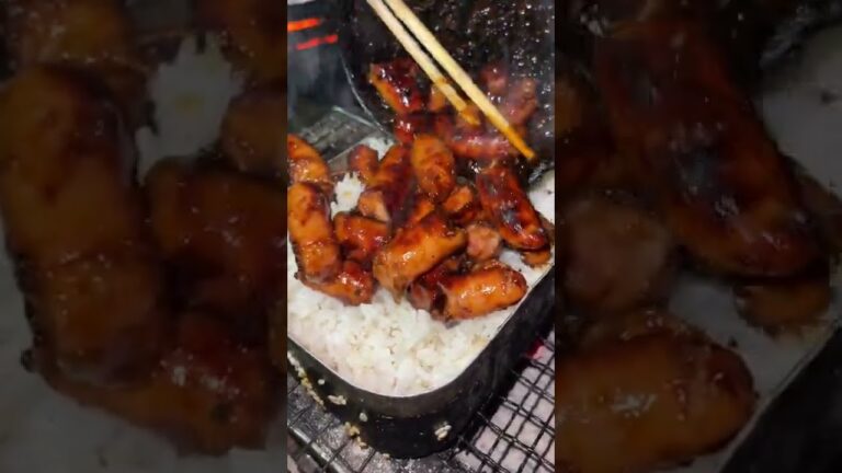 Sausage Burnt Garlic Soy Sauce！#BBQ #shorts