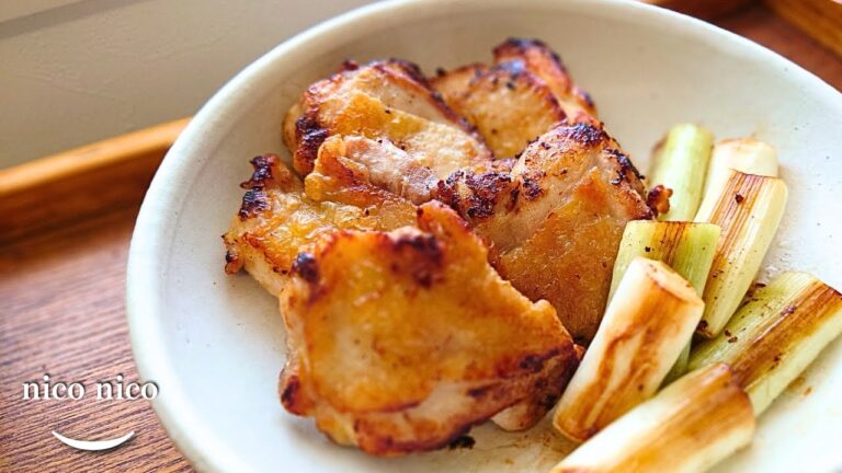 【串に刺さない焼き鳥】簡単♪パリパリジューシーな焼き鳥の作り方