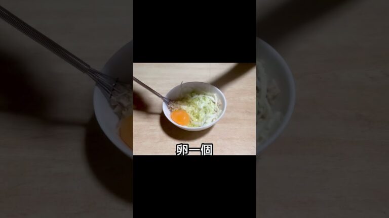 オートミールお好み焼き❤️ レンジで３分✨ #オートミール #お好み焼き #shorts