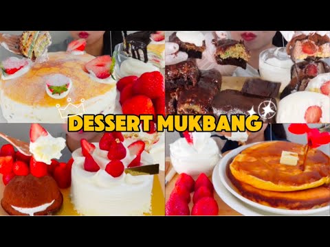 ASMR デザート まとめ Dessert Collection eating sounds