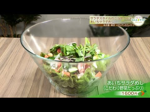 こだわり野菜たっぷりの「あいちサラダめし」｜あいち みんなのサラダ