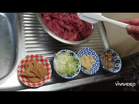 鰹のなめろうを作ってみました😁