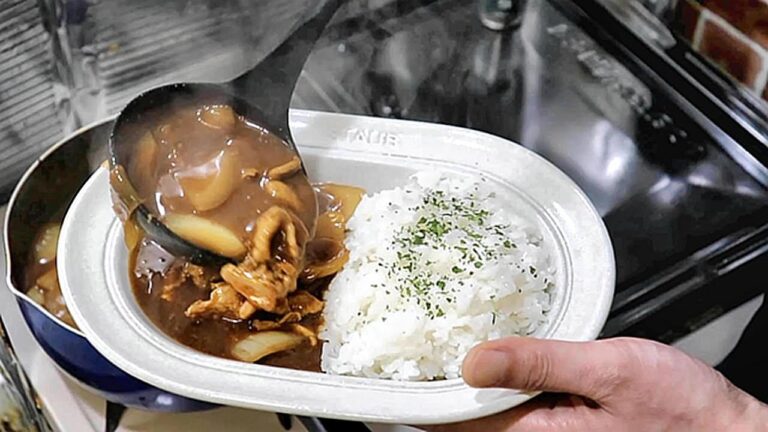 【新玉ねぎのカレーライス】