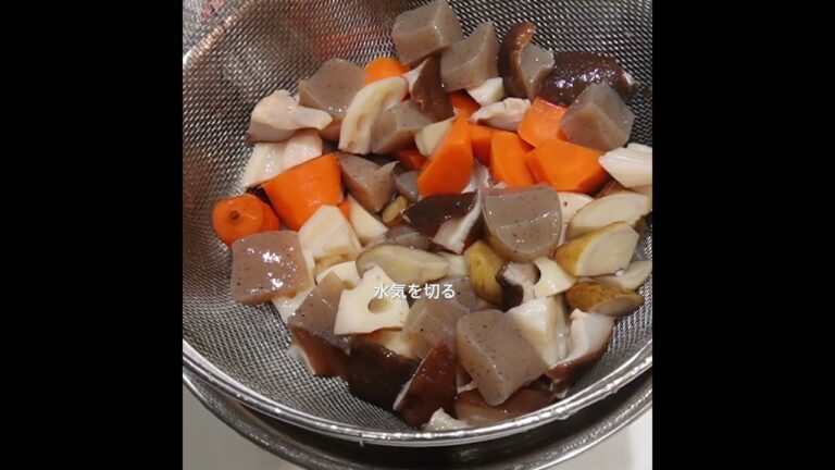 手間が省けて嬉しい！つゆっこ筑前煮